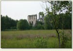 Mokrsko Górne - ruiny zamku