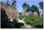 Rożnów (Zamek Górny) - mury